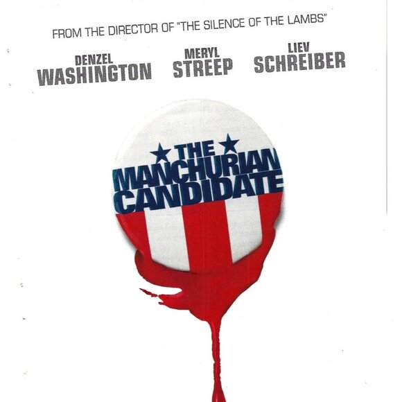 The Manchurian Candidate Denzel Washington Meryl Streep Advert Movie 2000s Print - Picture 2 of 4